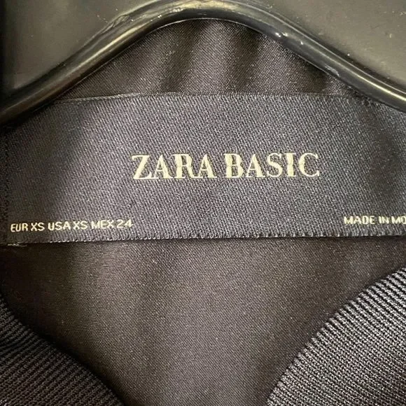 ZARA BASIC Pattern Print Bomber Jacket - Picture 5 of 5